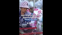 Warga Kamboja Ubah Sampah Plastik Jadi Sapu