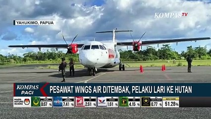 Pesawat Wings Air Ditembak di Bandara Nop Goliat, Pelaku Lari ke Hutan