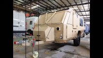 Custom njstar rv desert color off road trailer pictures in recent days