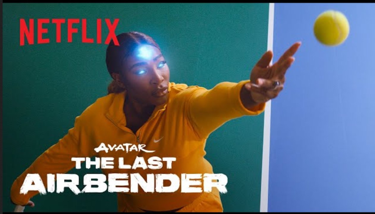 Avatar: The Last Airbender | Serena Williams Enters Avatar State | Netflix
