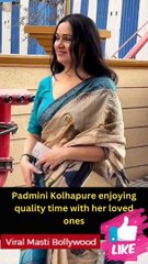 Padmini Kolhapure enjoying quality time with her loved ones