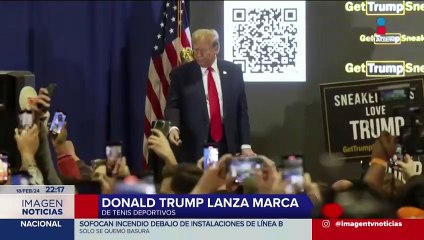 Donald Trump lanza su marca de tenis deportivos