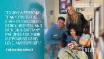 Patrick and Brittany Mahomes Visit Children Injured in Kansas City Shooting