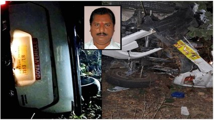 ప్రమాదంలో గాయపడిన ప్రభుత్వ విప్ Adluri Laxman Kumar | Telugu Oneindia