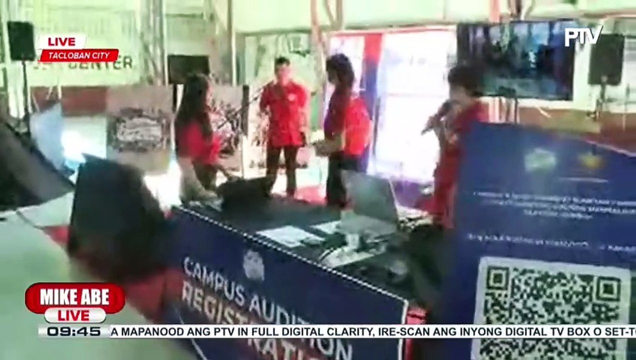 PCO Caravan, umarangkada na sa Tacloban, Leyte