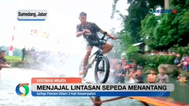 Menjajal Lintas Sepeda di Papan Kecil yang Menantang para Pemain