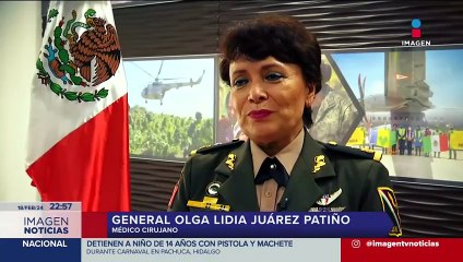 Olga Lidia Juárez es una mujer destacada en el Ejército Mexicano