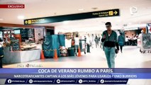 ¡Exclusivo! Coca de verano rumbo a París: narcotraficantes captan a los más jóvenes para usarlos como burriers