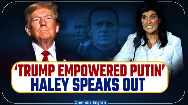 Alexei Navalny’s Death: Nikki Haley Rebukes Trump, Alleges Support for Putin |Oneindia News