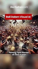 Perang Tipat Bantal di Desa Kapal