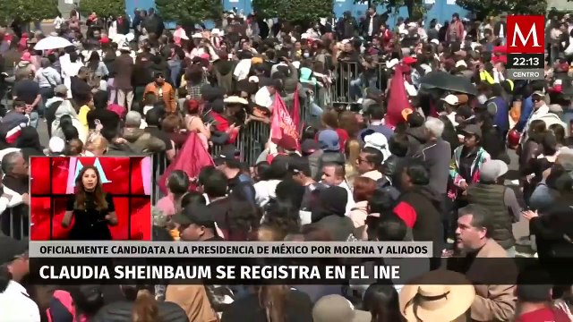 Claudia Sheinbaum es oficialmente candidata de la coalición 'Sigamos Haciendo Historia'