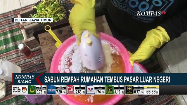 Sabun Rempah Rumahan Asal Blitar Tembus Pasar Luar Negeri