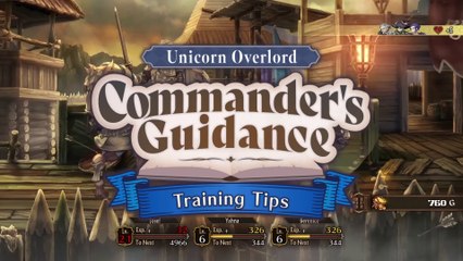 Unicorn Overlord - Unicorn Overlord - Les bons conseils de Josef sur l'entraînement