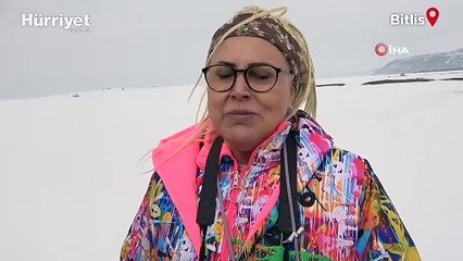 Van Gölü Ekspresi fotoğrafçıların ilgi odağı oldu