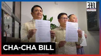 House Files Bill for Charter Change 🇵🇭