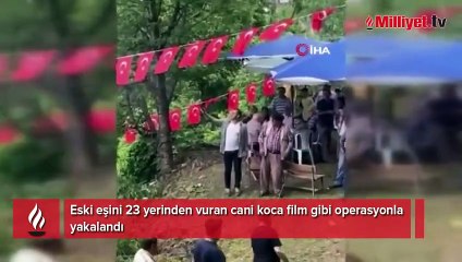 Şarjör değiştirip kurşun yağdırdı! Suç makinesi cani adama film gibi operasyon