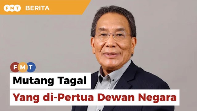 Mutang angkat sumpah Yang di-Pertua Dewan Negara baharu