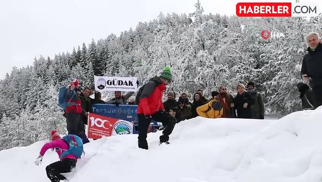 Kar Altında Mest Eden Güzellik: Gümüşhane-Şiran Sınırındaki Tersun Dağı'nda Doğa Yürüyüşü