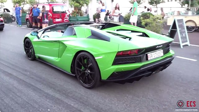 Supercars in Monaco 2023 - VOL. 33 (Carrera GT, iPE Aventador SVJ, Huracan Sterrato, 2x Ford GT)