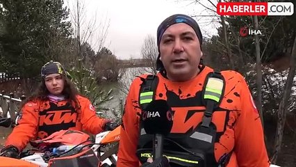 Motor tutkunu 12 yaşındaki Zeynep'in en büyük hayali pistlerde yarışmak