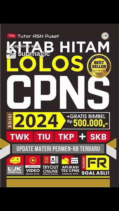 PELAJARI TIPS & TRIK LOLOS TES CPNS DENGAN BUKU KITAB HITAM! ✏️