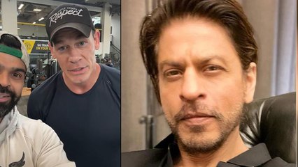 जॉन सीना शाहरुख खान का गाना 'भोली सी सूरत' गाते वीडियो हुआ वायरल, फैंस का आया चौंकाने वाला रिएक्शन