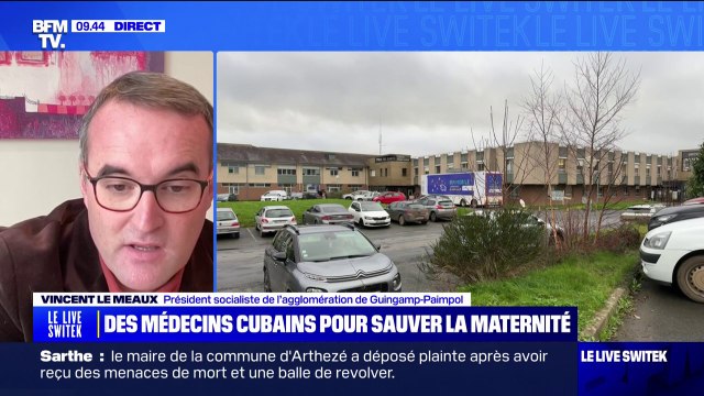 Médecins cubains à l'hôpital de Guingamp: Face au manque de solutions que nous donne l'État, nous essayons d'en trouver assure Vincent Le Meaux (président agglomération de Guingamp-Paimpol)