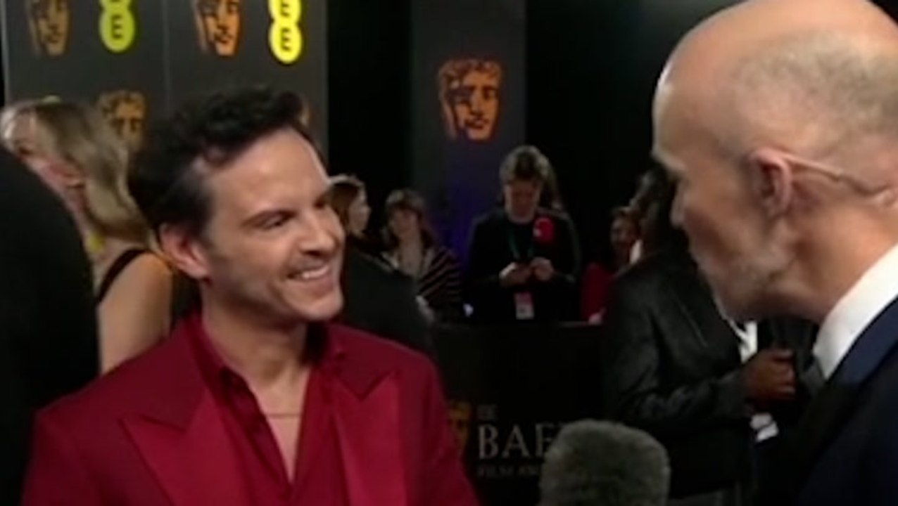 BBC reporter shocks Andrew Scott with awkward Saltburn question at Baftas