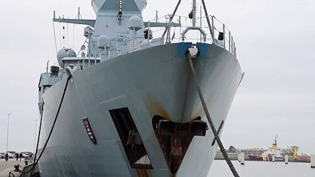 Die Fregatte 'Hessen' - der 'Goldstandard' der Marine