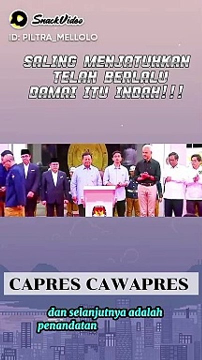 Pemenang 02 ✌️ di resmikan hitungan suara