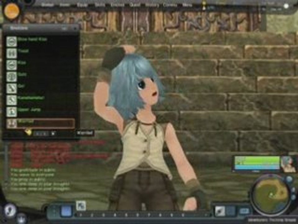 Ragnarok 2 - Interfaces et Emotes