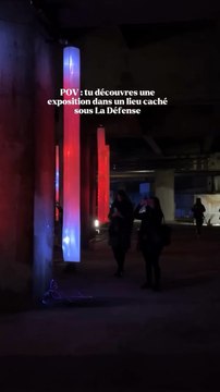 Explorez les sous-sols secrets de La Défense lors d'une expo exclusive ! Des artistes contemporains vous étonneront lors de visites guidées. ✨ @Alis- Culture & Lifestyle