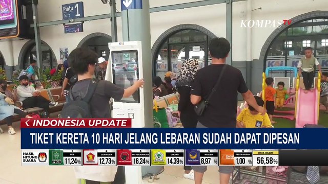 Pemudik Wajib Tahu! Tiket Kereta 10 Hari Jelang Lebaran Sudah Dapat Dipesan