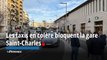 Les taxis en colère bloquent la gare Saint-Charles