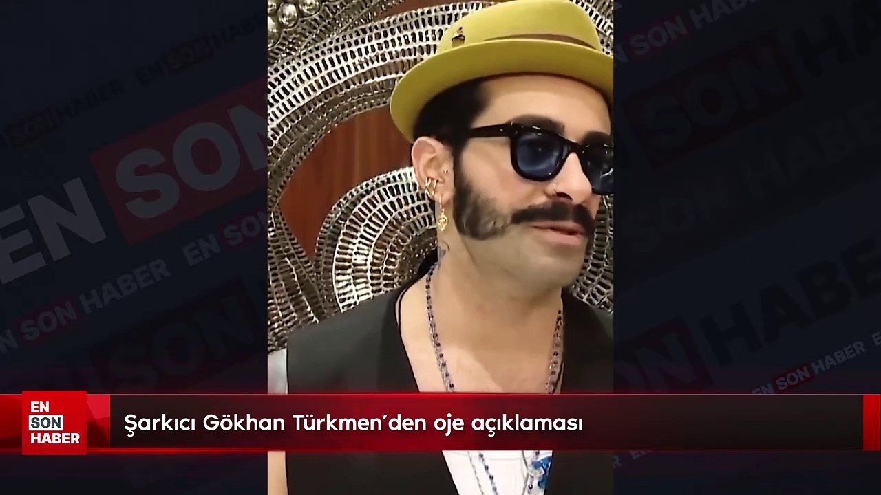 Şarkıcı Gökhan Türkmen'den oje açıklaması