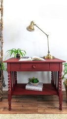 Trash to Treasure Painted Library Table