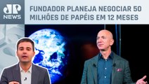 Jeff Bezos vende US$ 4 bilhões em ações da Amazon; Bruno Meyer comenta