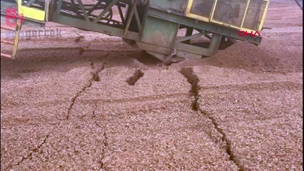 9 işçinin toprak altında kaldığı madende çekilen çatlak fotoğrafları bilirkişi raporunda