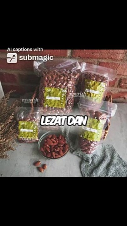 NIKMATI SENSASI LEZAT DAN GURIH DARI ALMOND PANGGANG PREMIUM ✨