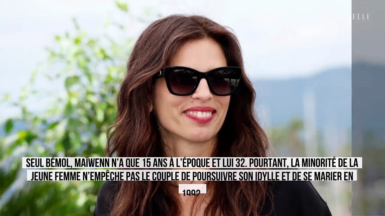 Maïwenn se confie sur son mariage avec Luc Besson à 16 ans