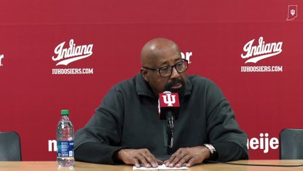 Mike Woodson Press Conference After Indiana's 76-72 Loss to Northwestern