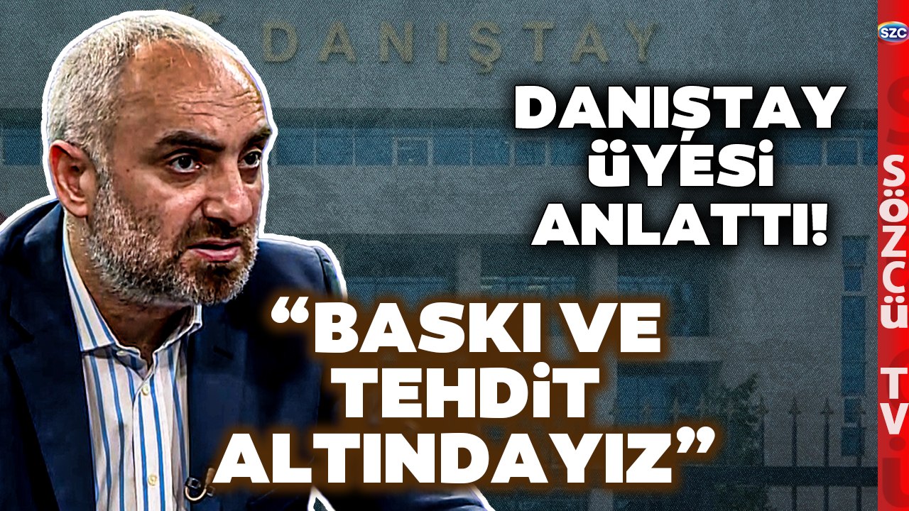 Danıştay Üyesi İsmail Saymaz'a Anlattı! Yer Yerinden Oynar! 'TEHDİT ALTINDAYIZ'