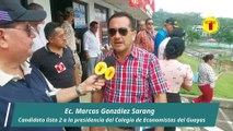 EN EL COLEGIO DE ECONOMISTAS DEL GUAYAS SE LLEVÓ CON NORMALIDAD EL PROCESO DE ELECCIONES 2024 - 2026