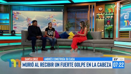 Habla la esposa del albañil que murió mientras construía su casa