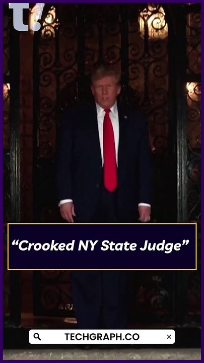 Donald Trump: "Crooked New York State Judge" Ordered Me To Pay $355Mn Fine