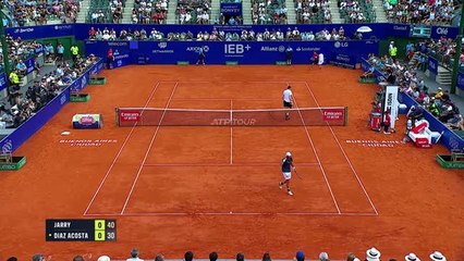 Buenos Aires - Diaz Acosta sacré à la maison face à Jarry