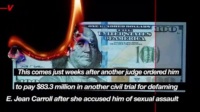 Trump Unveils His New $399 Gold Sneakers Just One Day After $355 Million Verdict in NY