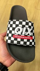 CHINELO QIX SLIDE QUADRICULADO
