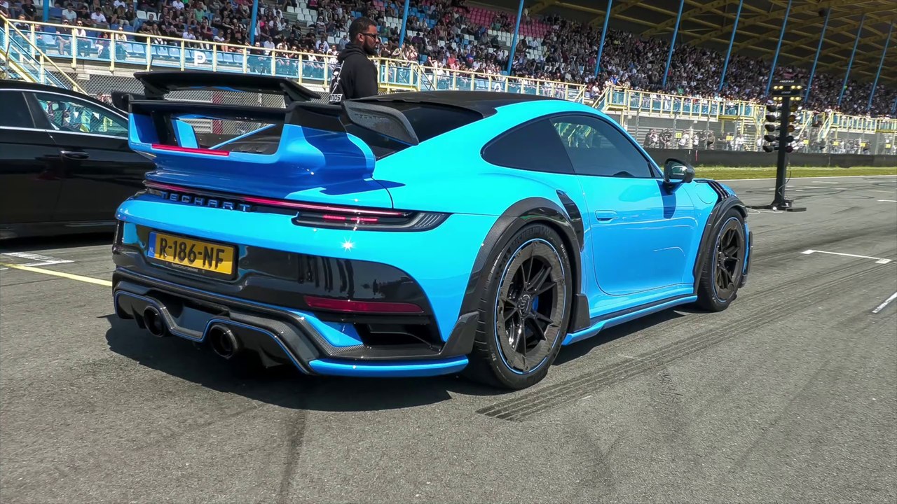 Sportscars Drag Racing - 1300HP GAD C63 S, 700HP RS3, 750HP M5 F90, Techart GT Street R, Milltek RS6