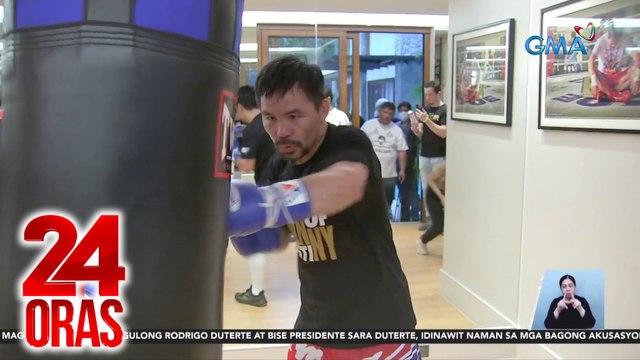 Manny Pacquiao, 'di pinayagang maglaro ng IOC Dahil lagpas sa age limit; Pacquiao, nirerespeto raw ang desisyon | 24 Oras